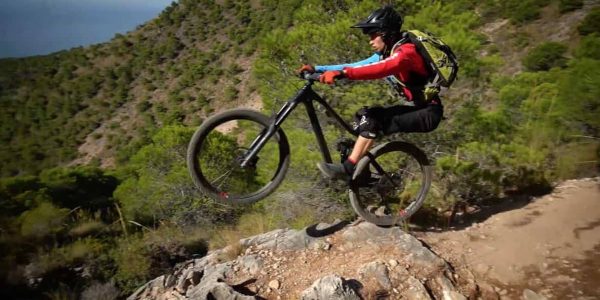 video of nathan mccomb trail riding in malaga